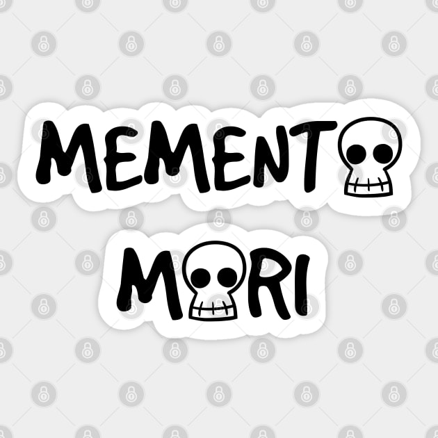 Memento Mori Sticker by PiErigin